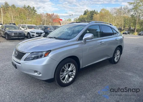 2010 Lexus Rx 450H z USA, uszkodzony, nr VIN JTJBC1BA9A2006295